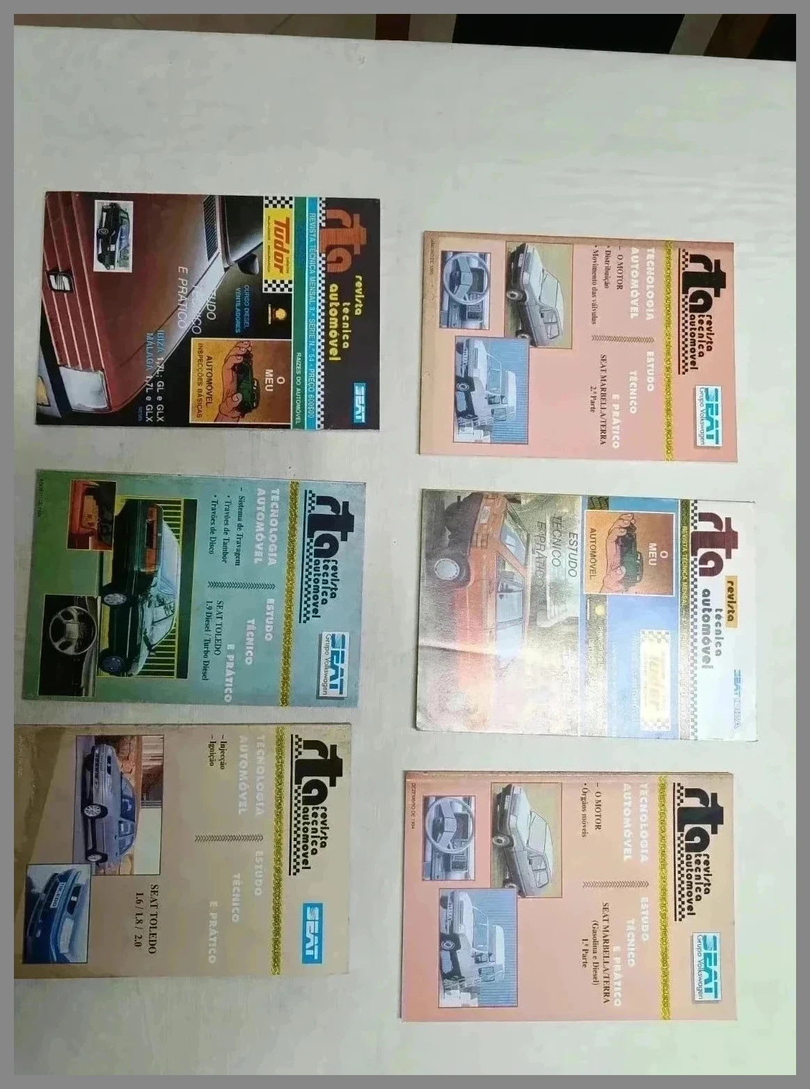 Revistas técnica automóvel - Seat